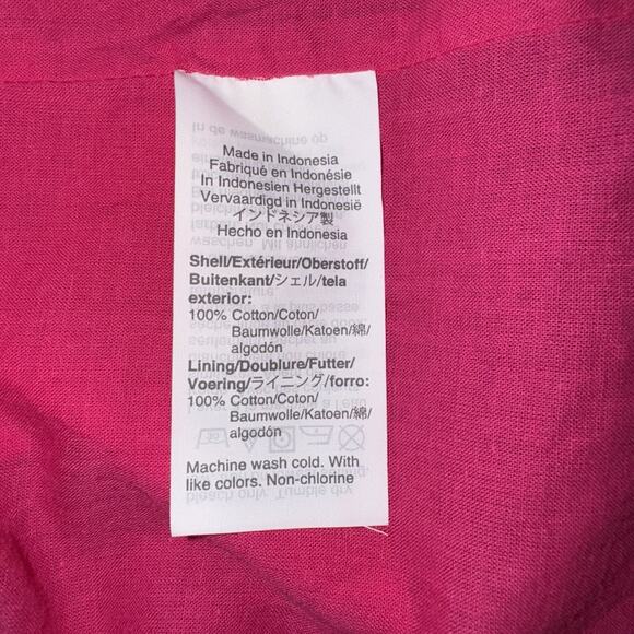 J.Crew Sheath Dress Womens 14 Pink Sleeveless Scalloped Hem Neck Bodycon Office - Picture 8 of 10